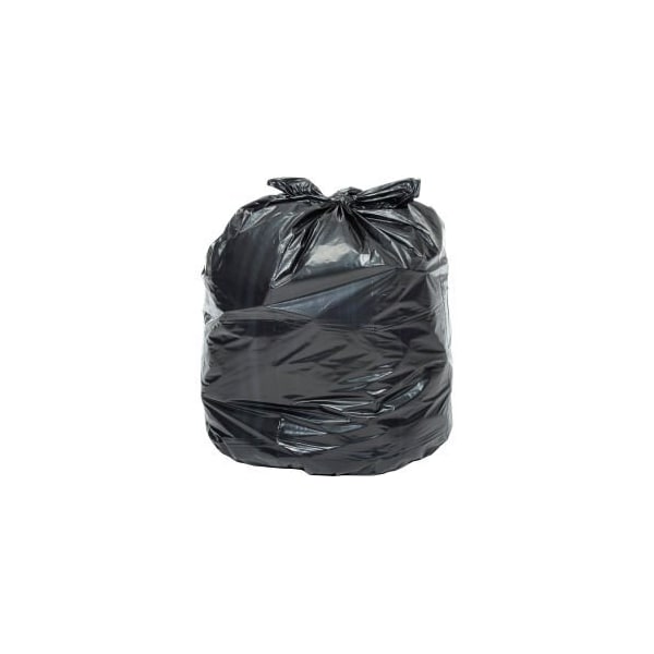 Napco Bag And Film GEC 153; Contractor Black Trash Bags - 42 Gal, 3.0 Mil, 50 Bags/Case M32503 - main